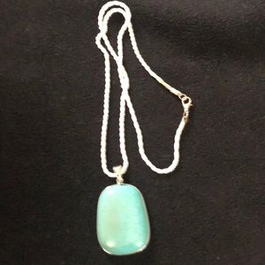 Faux Turquoise necklace
